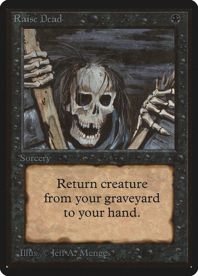 Image for Raise Dead (Beta Edition) - Magic: The Gathering