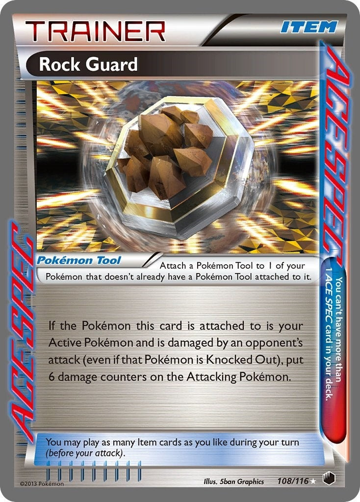 Image for Rock Guard (Plasma Freeze) (108/116) - Pokemon
