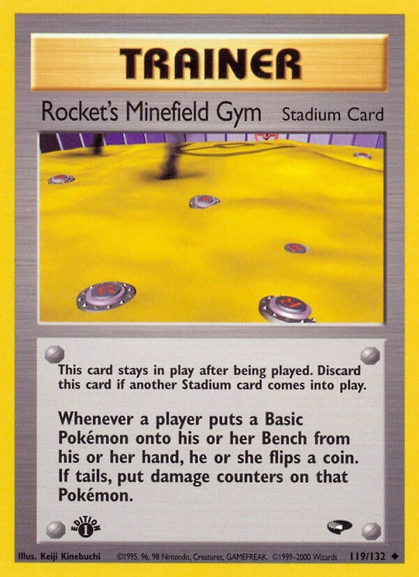 Image for Rocket's Minefield Gym (Gym Challenge) (119/132) - Pokemon