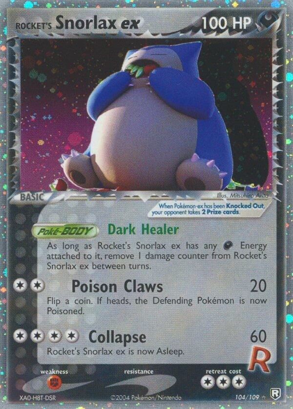 Image for Rocket's Snorlax ex (Team Rocket Returns) (104/109) - Pokemon