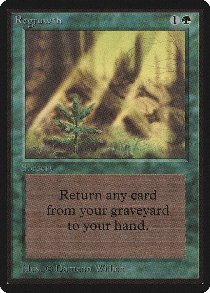 Image for Regrowth (Beta Edition) - Magic: The Gathering