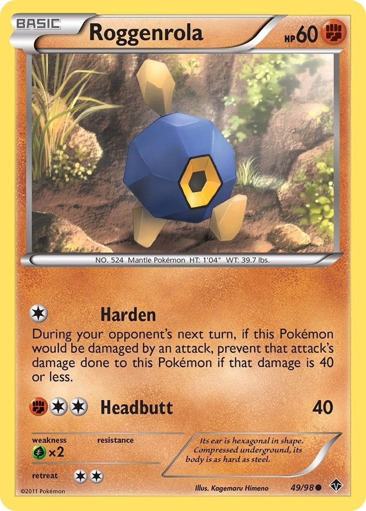 Image for Roggenrola (49) (Emerging Powers) (49/98) - Pokemon