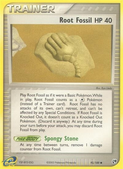 Image for Root Fossil (Sandstorm) (92/100) - Pokemon