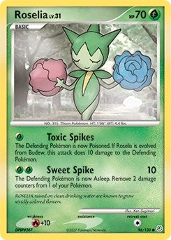 Image for Roselia (Diamond and Pearl) (96/130) - Pokemon