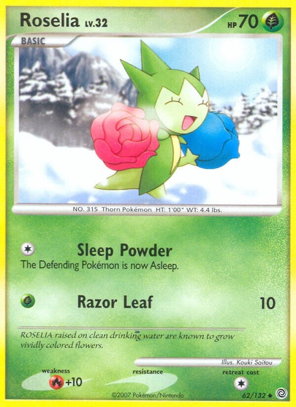 Image for Roselia (Secret Wonders) (62/132) - Pokemon
