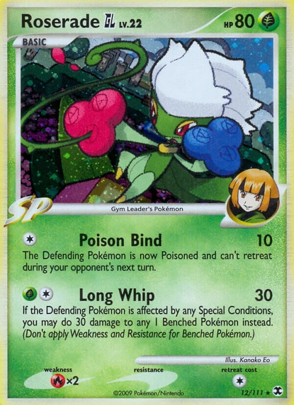 Image for Roserade GL (Rising Rivals) (12/111) - Pokemon