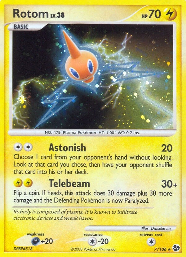 Image for Rotom (Great Encounters) (7/106) - Pokemon