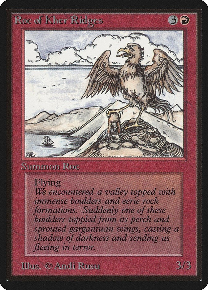 Image for Roc of Kher Ridges (Beta Edition) - Magic: The Gathering