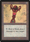 Image for Rod of Ruin (Beta Edition) - Magic: The Gathering