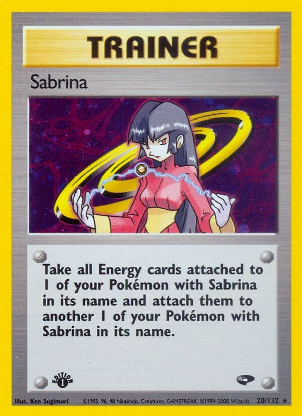 Image for Sabrina (20) (Gym Challenge) (020/132) - Pokemon