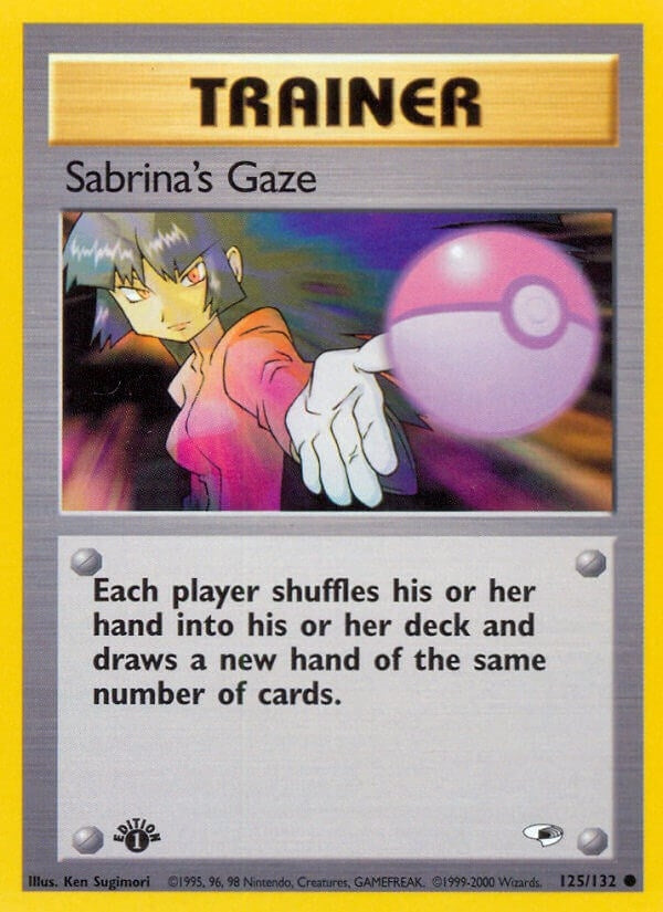 Image for Sabrina's Gaze (Gym Heroes) (125/132) - Pokemon