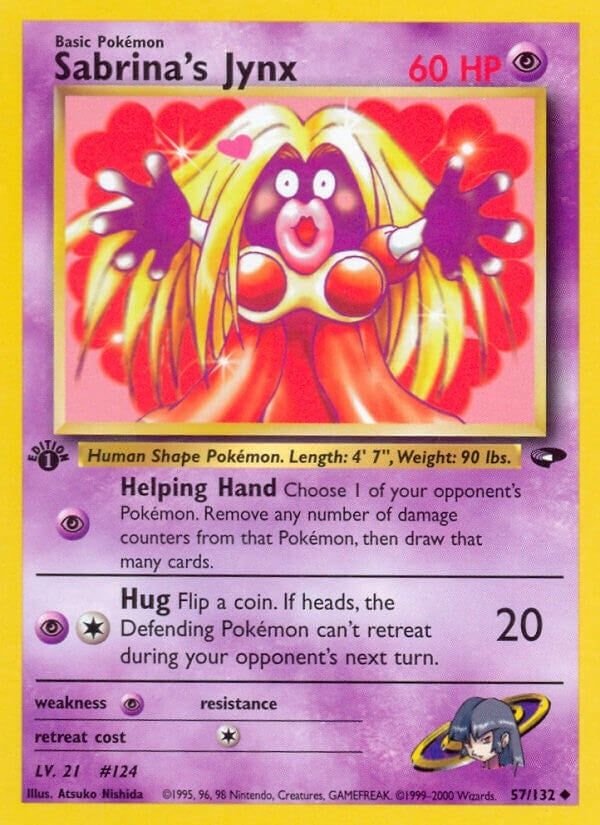Image for Sabrina's Jynx (Gym Challenge) (057/132) - Pokemon