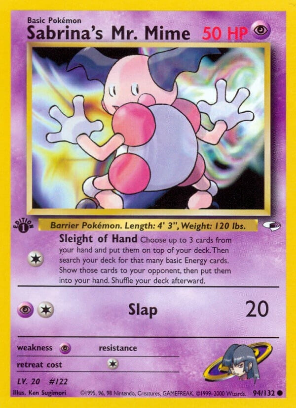 Image for Sabrina's Mr. Mime (Gym Heroes) (094/132) - Pokemon
