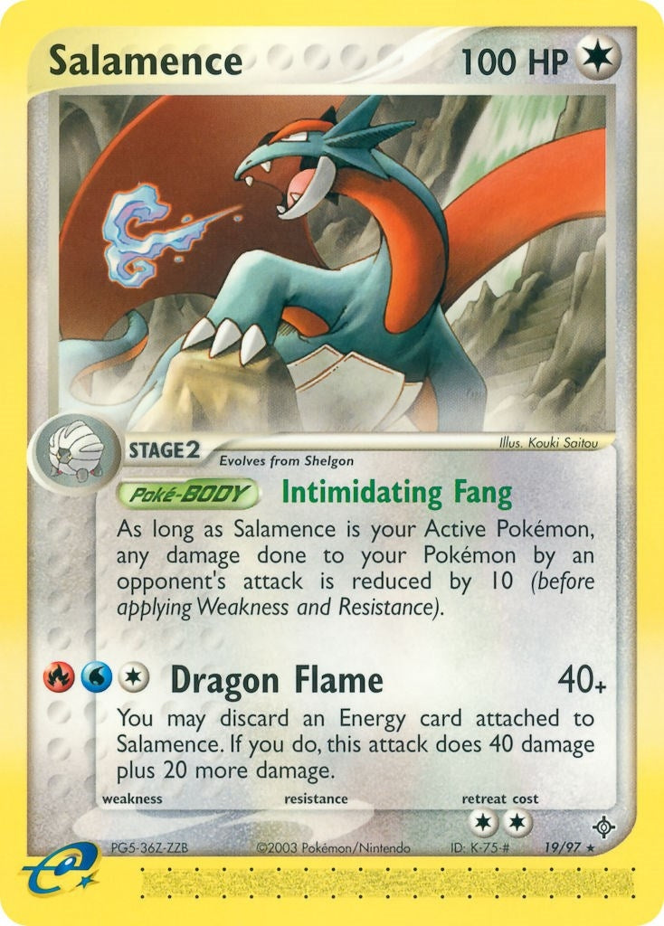 Image for Salamence (Dragon) (19/97) - Pokemon
