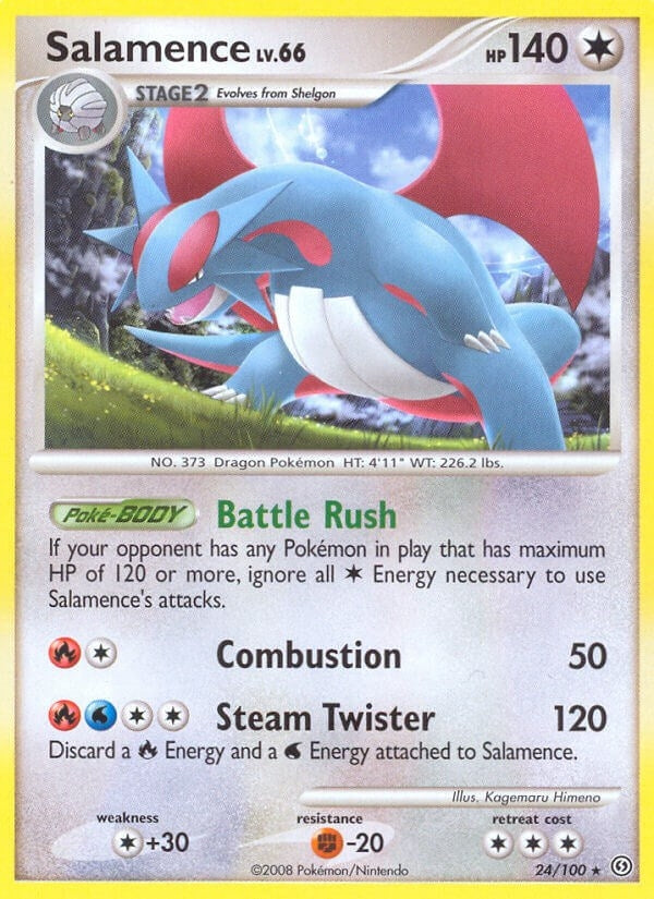 Image for Salamence (Stormfront) (24/100) - Pokemon