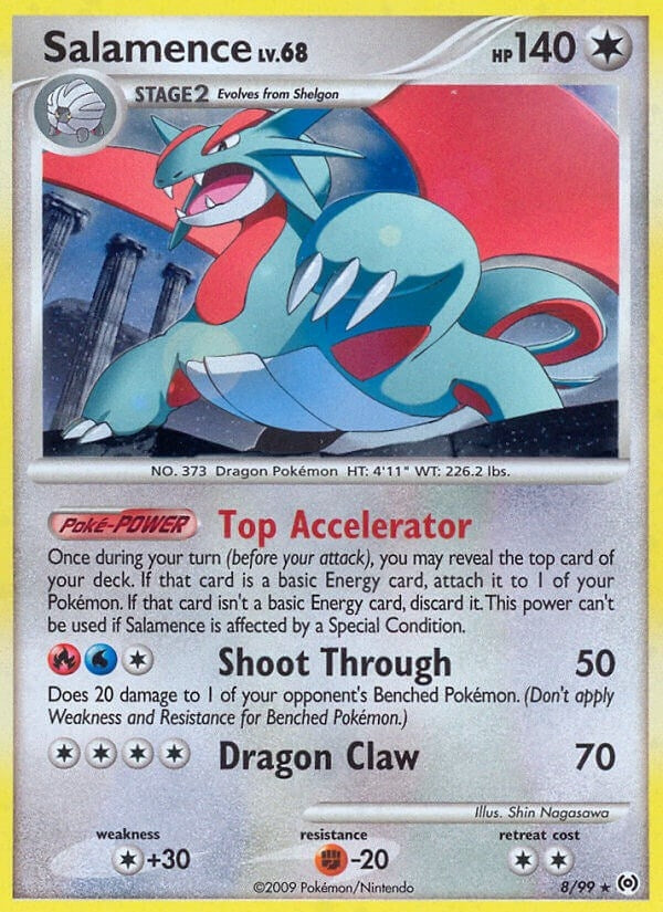 Image for Salamence (Arceus) (8/99) - Pokemon