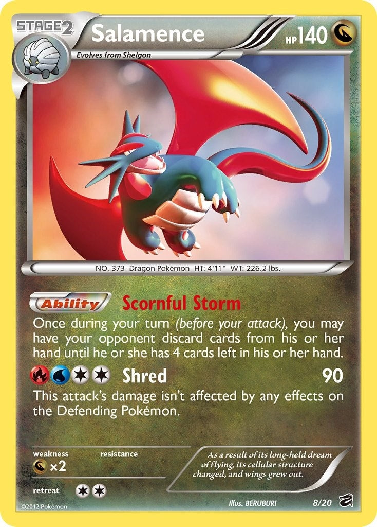 Image for Salamence (Dragon Vault) (8/20) - Pokemon