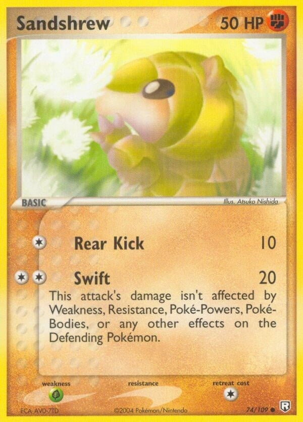 Image for Sandshrew (Team Rocket Returns) (74/109) - Pokemon