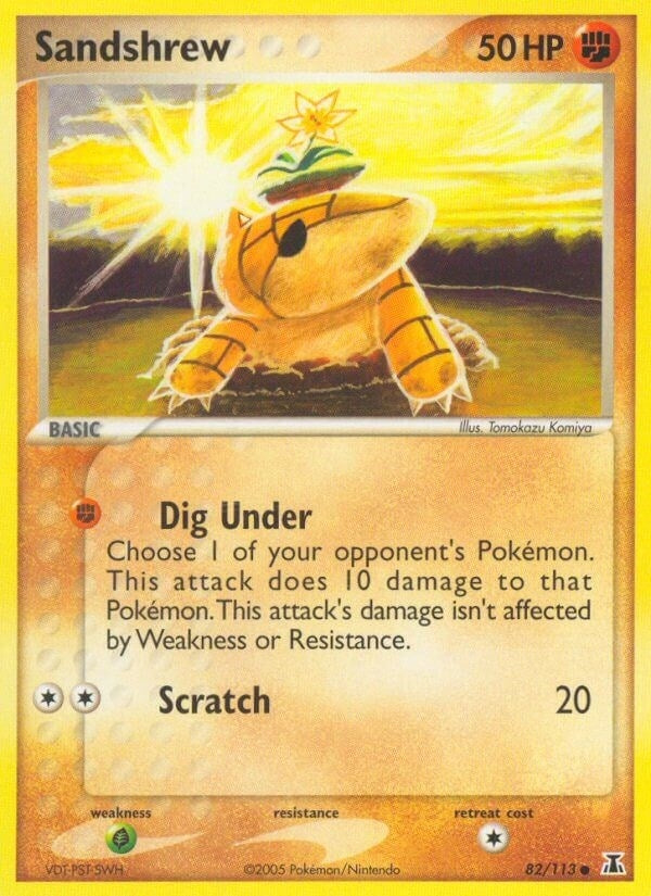 Image for Sandshrew (Delta Species) (82/113) - Pokemon