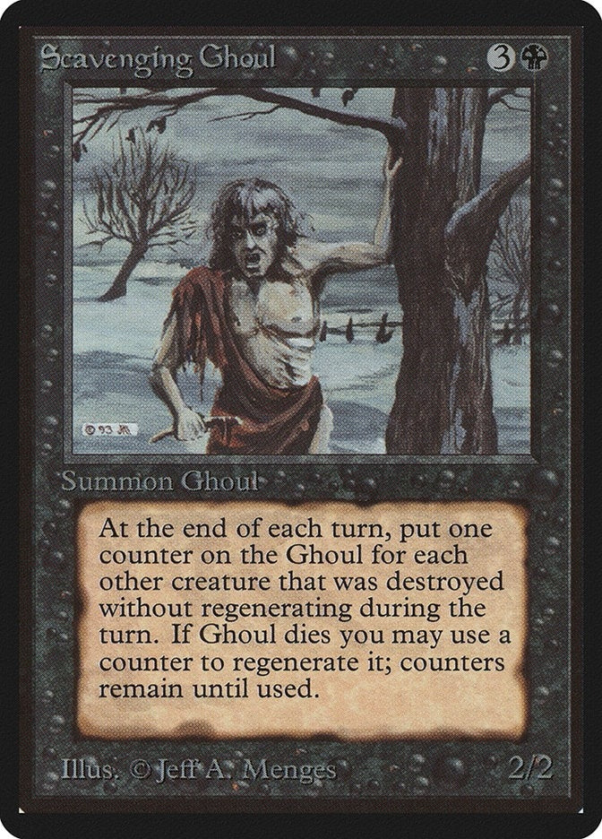 Image for Scavenging Ghoul (Beta Edition) - Magic: The Gathering