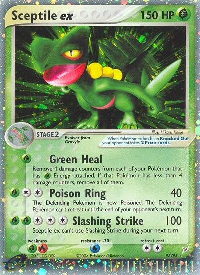 Image for Sceptile ex (Team Magma vs Team Aqua) (93/95) - Pokemon
