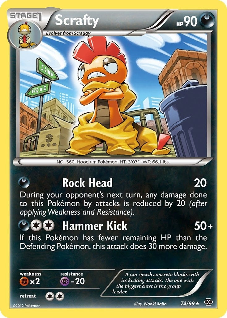 Image for Scrafty (Next Destinies) (74/99) - Pokemon
