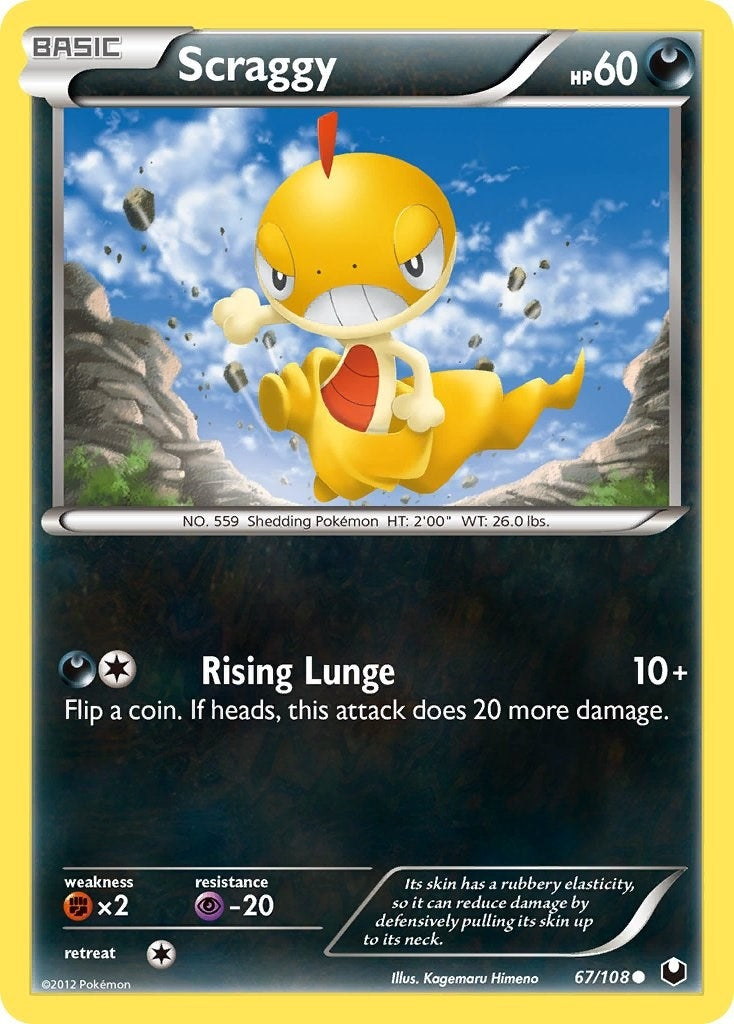 Image for Scraggy (Dark Explorers) (67/108) - Pokemon