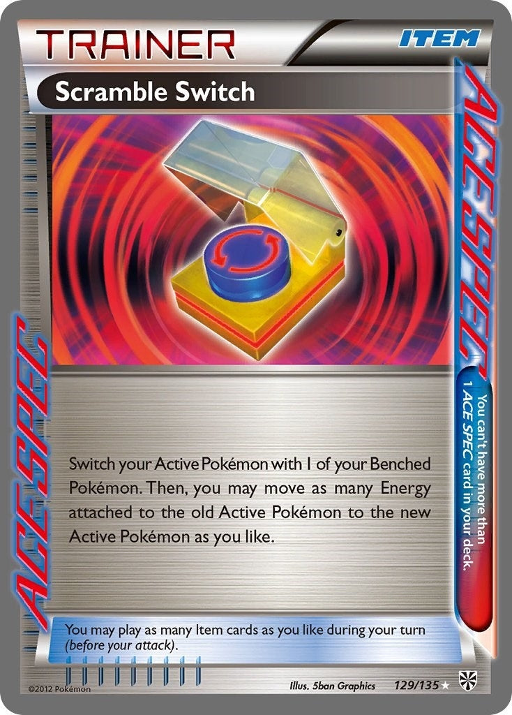 Image for Scramble Switch (Plasma Storm) (129/135) - Pokemon