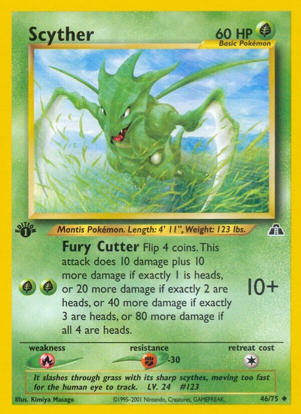 Image for Scyther (Neo Discovery) (46/75) - Pokemon