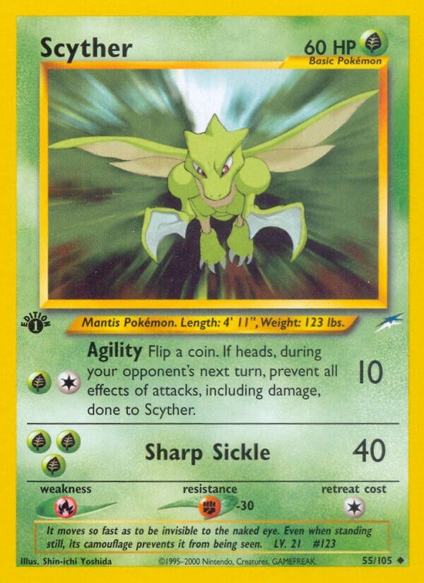 Image for Scyther (Neo Destiny) (055/105) - Pokemon