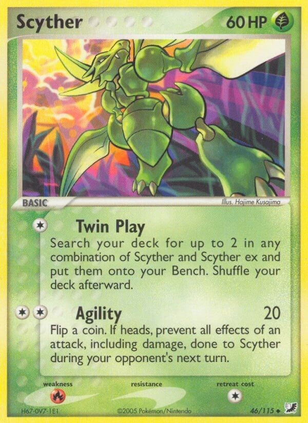 Image for Scyther (Unseen Forces) (46/115) - Pokemon