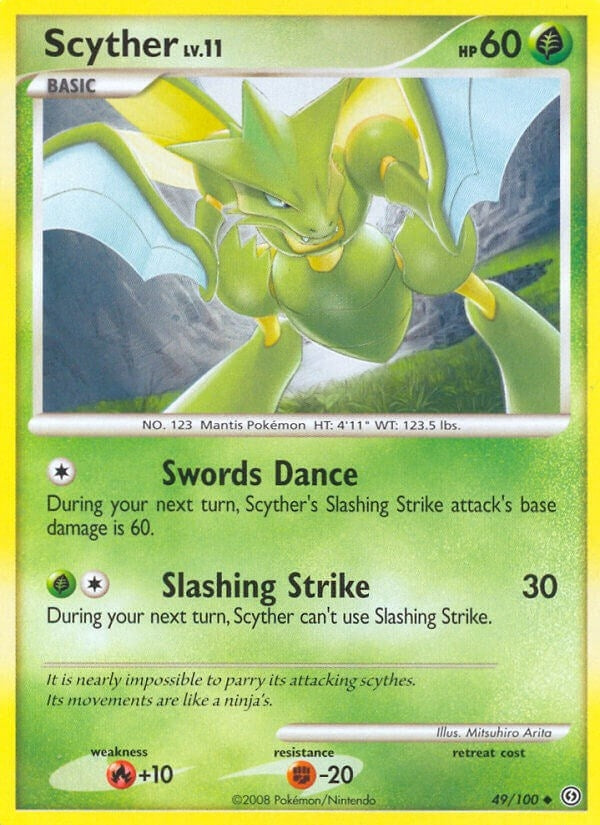 Image for Scyther (Stormfront) (49/100) - Pokemon