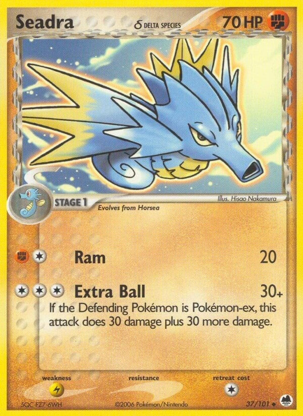 Image for Seadra - 037/101 (Delta Species) (Dragon Frontiers) (37/101) - Pokemon