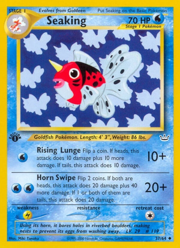 Image for Seaking (Neo Revelation) (37/64) - Pokemon