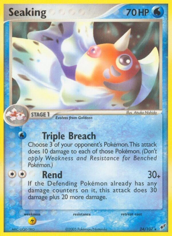 Image for Seaking (Deoxys) (24/107) - Pokemon