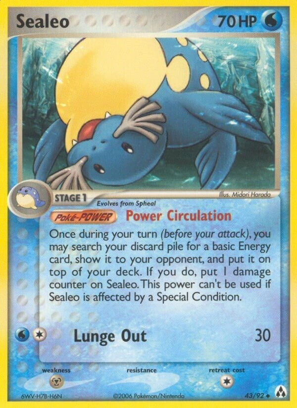 Image for Sealeo (Legend Maker) (43/92) - Pokemon