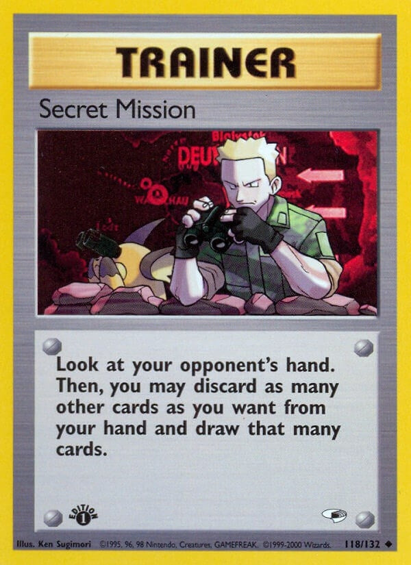 Image for Secret Mission (Gym Heroes) (118/132) - Pokemon