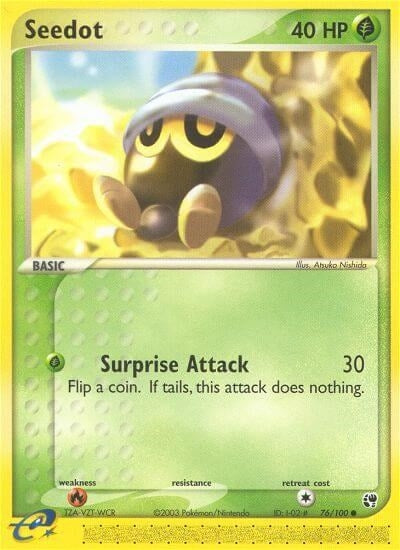Image for Seedot (Sandstorm) (76/100) - Pokemon