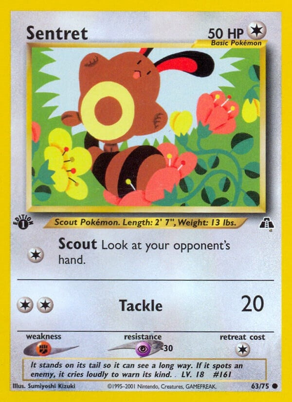 Image for Sentret (Neo Discovery) (63/75) - Pokemon