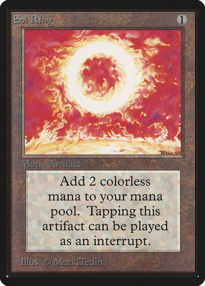 Image for Sol Ring (Beta Edition) - Magic: The Gathering
