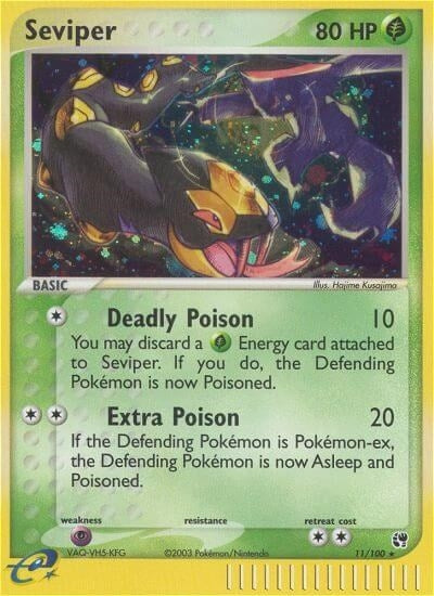 Image for Seviper (Sandstorm) (11/100) - Pokemon