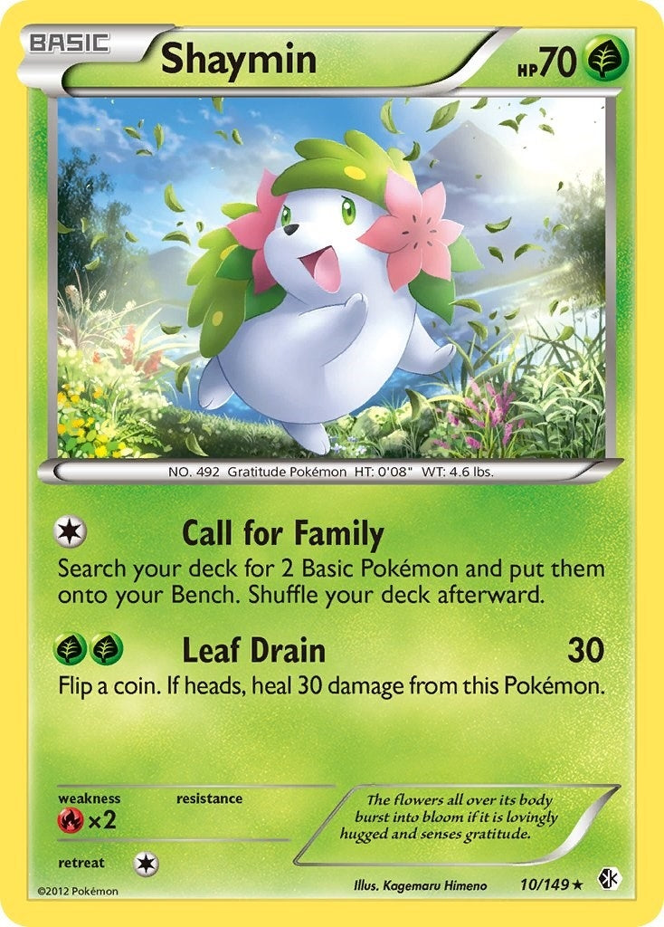 Image for Shaymin (Boundaries Crossed) (10/149) - Pokemon