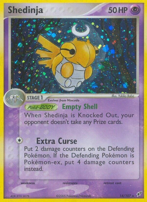 Image for Shedinja (Deoxys) (14/107) - Pokemon
