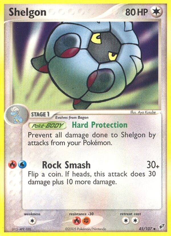 Image for Shelgon (Deoxys) (45/107) - Pokemon