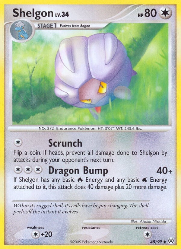 Image for Shelgon (Arceus) (48/99) - Pokemon