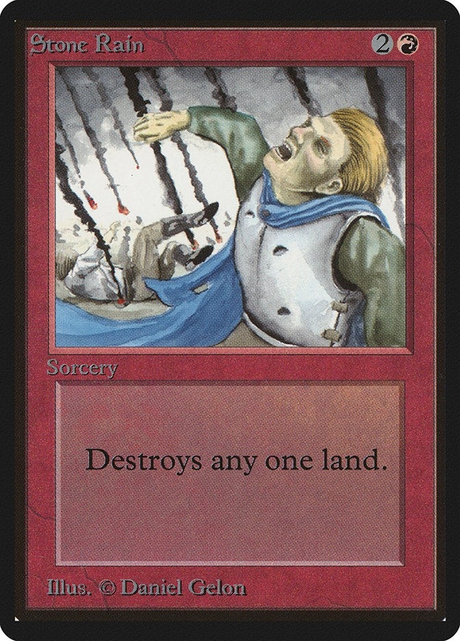 Image for Stone Rain (Beta Edition) - Magic: The Gathering