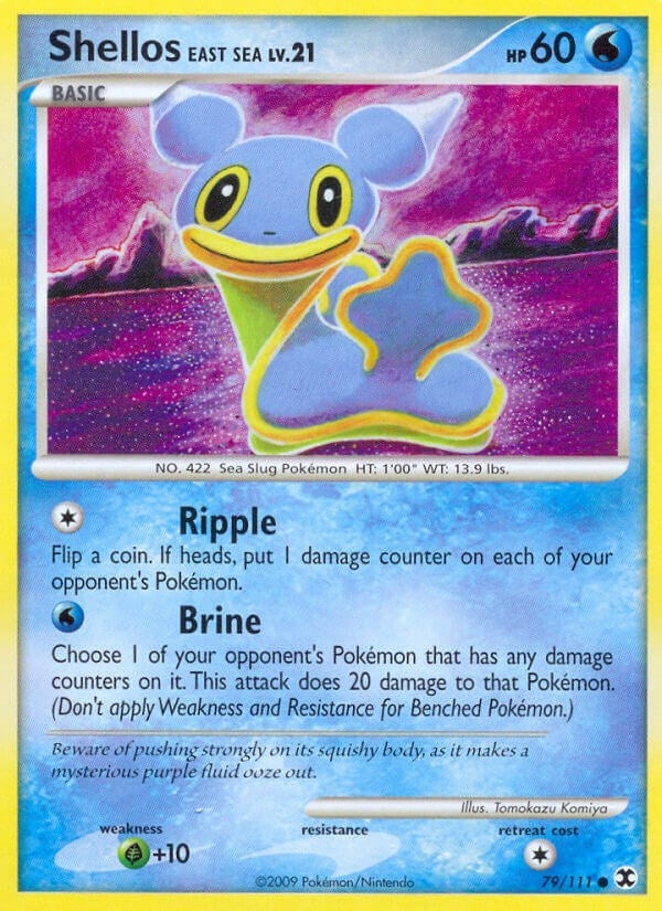 Image for Shellos East Sea (Rising Rivals) (79/111) - Pokemon