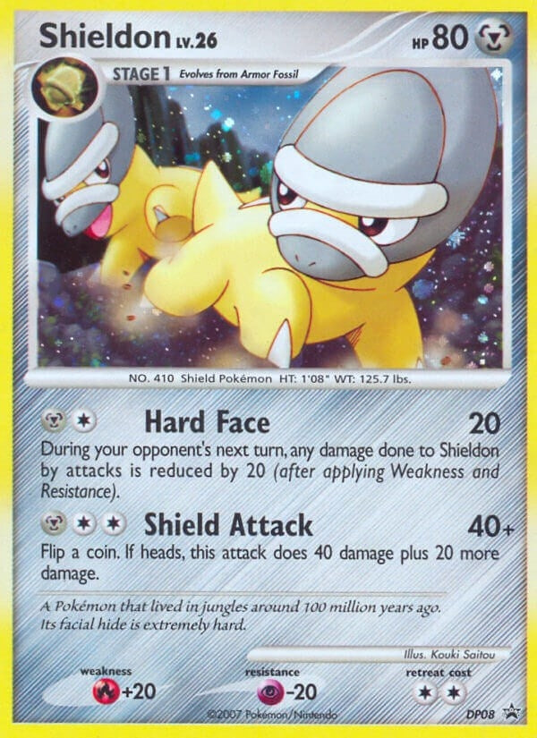 Image for Shieldon - DP08 (Diamond and Pearl Promos) (DP08) - Pokemon