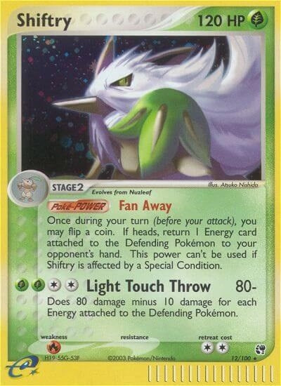 Image for Shiftry (Sandstorm) (12/100) - Pokemon