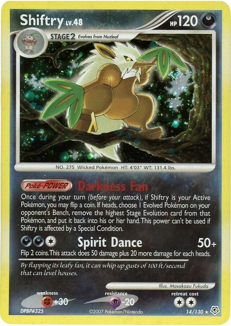 Image for Shiftry (Diamond and Pearl) (14/130) - Pokemon